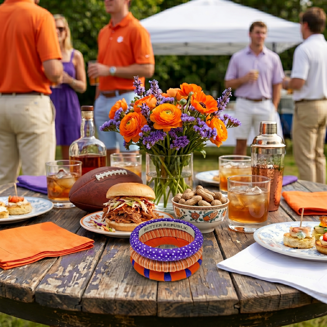Orange + Purple