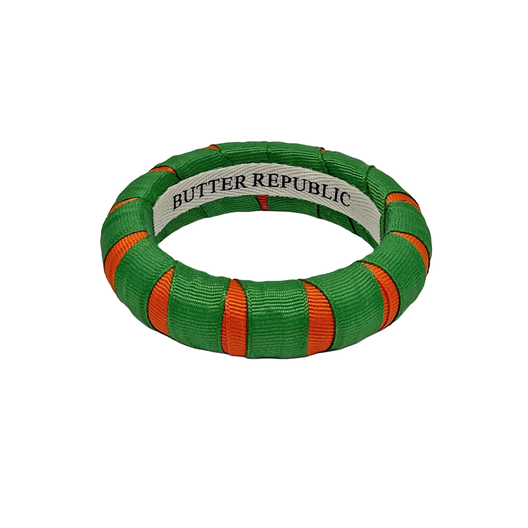 Orange and green Butter Republic bracelet