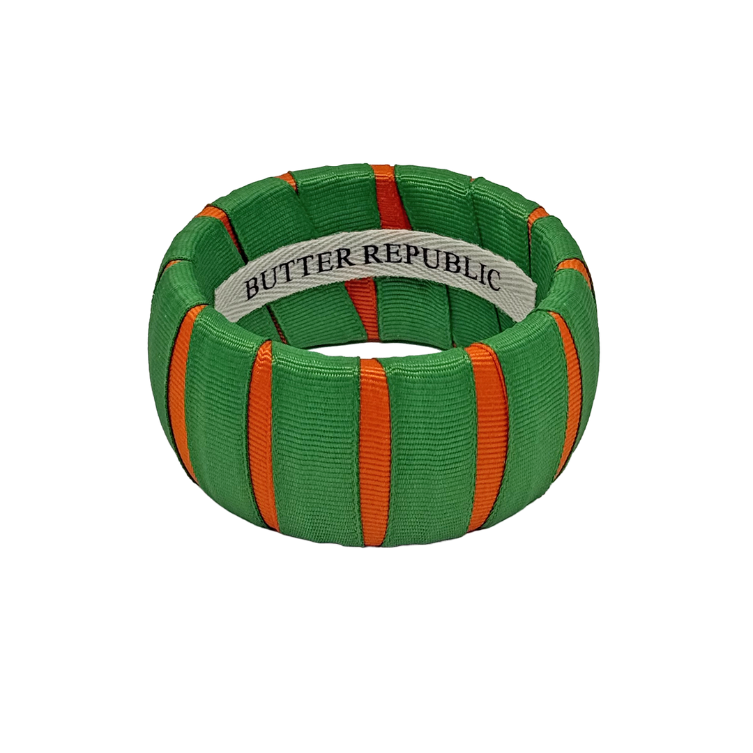 Orange and green Butter Republic bracelet